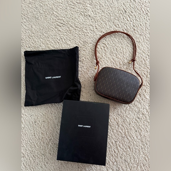 Le Monogramme Crossbody Bag Monogram All Over Coated Canvas and Leather Small - Picture 1 of 9